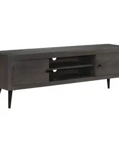 vidaXL TV Cabinet Solid Mango Wood 140x30x45 cm