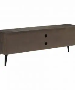 vidaXL TV Cabinet Solid Mango Wood 140x30x45 cm
