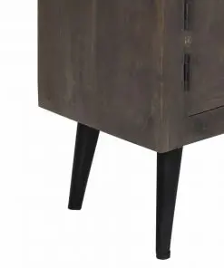 vidaXL TV Cabinet Solid Mango Wood 140x30x45 cm