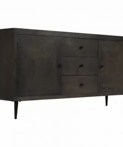 vidaXL Sideboard Solid Mango Wood 160x40x81 cm