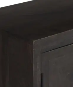 vidaXL Sideboard Solid Mango Wood 160x40x81 cm