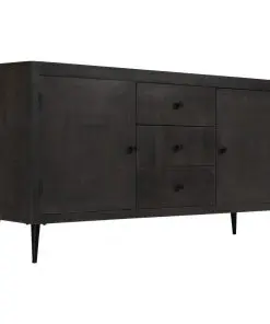 vidaXL Sideboard Solid Mango Wood 160x40x81 cm