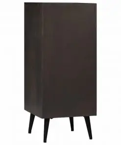 vidaXL Sideboard Solid Mango Wood 40x40x91 cm