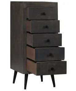 vidaXL Sideboard Solid Mango Wood 40x40x91 cm