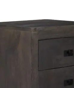 vidaXL Sideboard Solid Mango Wood 40x40x91 cm