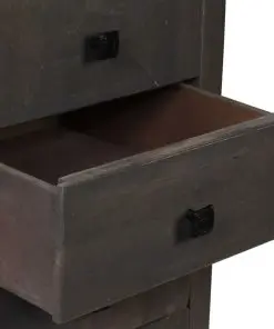 vidaXL Sideboard Solid Mango Wood 40x40x91 cm