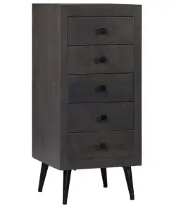 vidaXL Sideboard Solid Mango Wood 40x40x91 cm