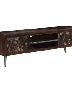 vidaXL TV Cabinet Solid Reclaimed Wood 140x30x45 cm