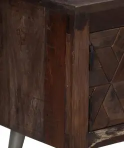 vidaXL TV Cabinet Solid Reclaimed Wood 140x30x45 cm