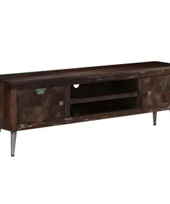vidaXL TV Cabinet Solid Reclaimed Wood 140x30x45 cm