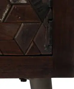 vidaXL Bedside Cabinet Solid Reclaimed Wood 40x30x50 cm