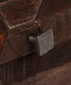 vidaXL Coffee Table Solid Reclaimed Wood 100x60x35 cm