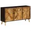 vidaXL Sideboard Solid Mango Wood 140x35x75 cm