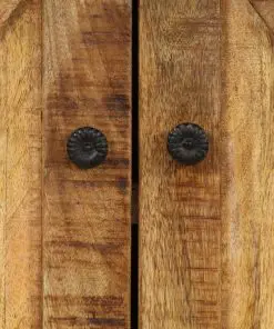 vidaXL Sideboard Solid Mango Wood 140x35x75 cm