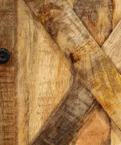 vidaXL Sideboard Solid Mango Wood 140x35x75 cm