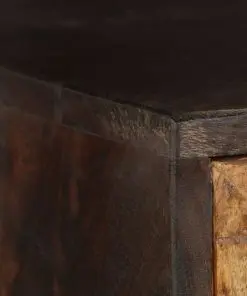 vidaXL Sideboard Solid Mango Wood 140x35x75 cm