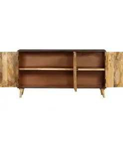 vidaXL Sideboard Solid Mango Wood 140x35x75 cm