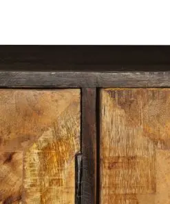 vidaXL Sideboard Solid Mango Wood 140x35x75 cm