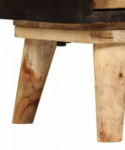 vidaXL Sideboard Solid Mango Wood 140x35x75 cm