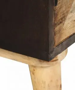 vidaXL Sideboard Solid Mango Wood 140x35x75 cm