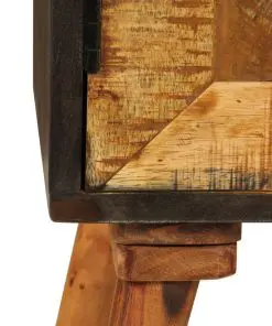 vidaXL Sideboard Solid Mango Wood 85x30x75 cm