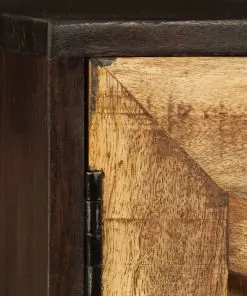 vidaXL TV Cabinet Solid Mango Wood 140x30x45 cm