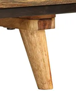 vidaXL TV Cabinet Solid Mango Wood 140x30x45 cm