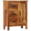 vidaXL Sideboard 65x30x80 cm Solid Sheesham Wood vidaXL Sideboard 65x30x80 cm Solid Sheesham Wood