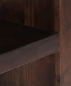 vidaXL Console Cabinet 40x30x110 cm Solid Acacia Wood