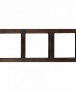 vidaXL Console Cabinet 40x30x110 cm Solid Acacia Wood