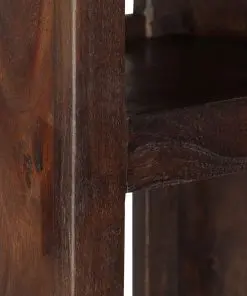 vidaXL Console Cabinet 40x30x110 cm Solid Acacia Wood