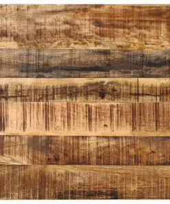 vidaXL Tractor Bar Table Solid Mango Wood Red 60x60x107 cm