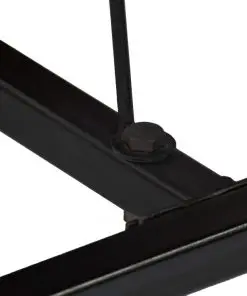 vidaXL Tractor Bar Table Solid Mango Wood Red 60x60x107 cm