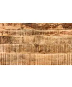 vidaXL Tractor Bar Table Solid Mango Wood Red 60x120x107 cm