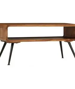 vidaXL Coffee Table Solid Sheesham Wood 95x40x45 cm