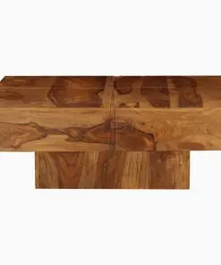 vidaXL Coffee Table Solid Sheesham Wood 80x80x30 cm