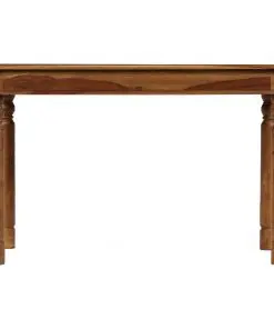vidaXL Dining Table Solid Sheesham Wood 120x60x77 cm