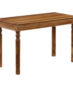 vidaXL Dining Table Solid Sheesham Wood 120x60x77 cm