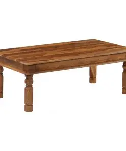 vidaXL Coffee Table Solid Sheesham Wood 110x60x40 cm