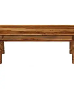 vidaXL Coffee Table Solid Sheesham Wood 110x60x40 cm