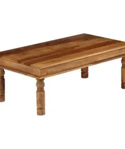 vidaXL Coffee Table Solid Sheesham Wood 110x60x40 cm