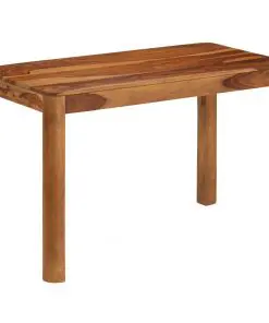 vidaXL Dining Table Solid Sheesham Wood 120x60x76 cm