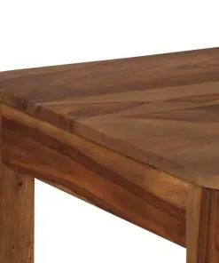 vidaXL Dining Table Solid Sheesham Wood 120x60x76 cm