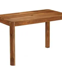 vidaXL Dining Table Solid Sheesham Wood 120x60x76 cm