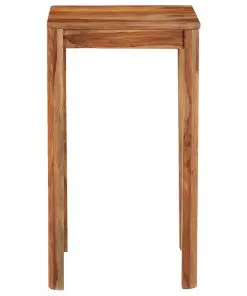 vidaXL Bar Table Solid Sheesham Wood 60x60x107 cm