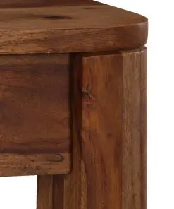 vidaXL Bar Table Solid Sheesham Wood 60x60x107 cm