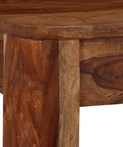 vidaXL Bar Table Solid Sheesham Wood 60x60x107 cm