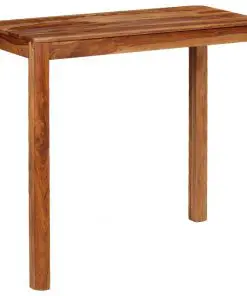 vidaXL Bar Table Solid Sheesham Wood 115x55x107 cm