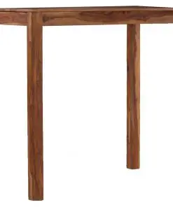 vidaXL Bar Table Solid Sheesham Wood 115x55x107 cm