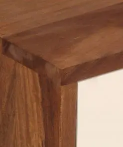 vidaXL Bedside Table Solid Sheesham Wood 45x30x45 cm